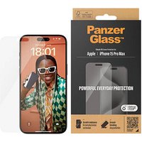 PanzerGlass™ Classic Fit Display-Schutzglas für Apple iPhone 15 Pro Max von PanzerGlass™
