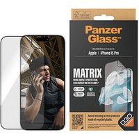 PanzerGlass™ D30 Matrix UWF mit Applikator Display-Schutzfolie für Apple iPhone 15 Pro von PanzerGlass™