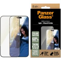 PanzerGlass™ Eyecare Display-Schutzglas für Apple iPhone 16 Pro Max von PanzerGlass™