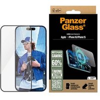 PanzerGlass™ GAMING Display-Schutzglas für Apple iPhone 15, iPhone 16 von PanzerGlass™
