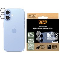 PanzerGlass™ HOOPS™ Kamera-Schutzglas für Apple iPhone 16, iPhone 16 Plus von PanzerGlass™