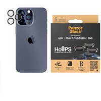 PanzerGlass™ HOOPS Kamera-Schutzglas für Apple iPhone 15 Pro, iPhone 15 Pro Max von PanzerGlass™