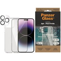 PanzerGlass™ 3-in-1 Protection Handy-Cover für Apple iPhone 14 Pro Max transparent von PanzerGlass™