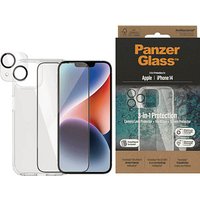 PanzerGlass™ 3-in-1 Protection Handy-Cover für Apple iPhone 14 transparent von PanzerGlass™
