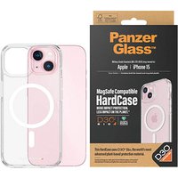 PanzerGlass™ HardCase MagSafe D30 Handy-Cover für Apple iPhone 15 transparent von PanzerGlass™