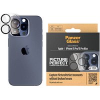 PanzerGlass™ PicturePerfect Kamera-Schutzglas für Apple iPhone 15 Pro, iPhone 15 Pro Max von PanzerGlass™