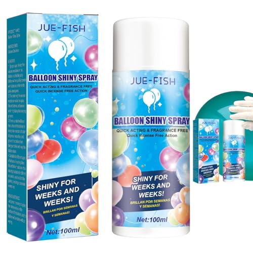 2 Ballon-Glanz-Spray Ballonglanz-Spray und -Glanz 100 ml Ballon-Glühspray Glanzspray Für Luftballons Luftballon-Glitzer-Spray für Halloween Weihnachten Geburtstage, Par -Dekoration 2 Ballon-Glanz-Spray Ballonglanz-Spray und -Glanz 100 ml Ballon-Glühspray Glanzspray Für Luftballons Luftballon-Glitzer-Spray für Halloween Weihnachten Geburtstage, Par -Dekoration von Paodduk
