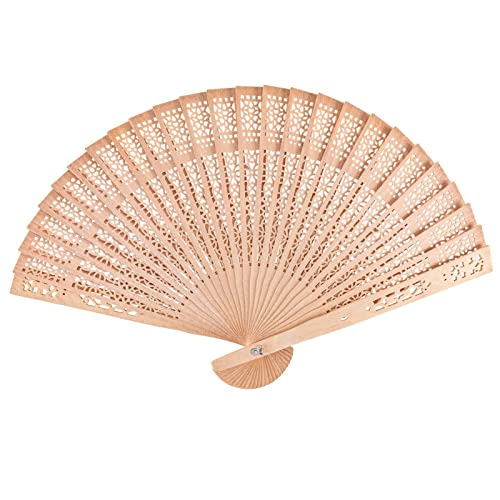 Paodduk -Faltfächer, Vintage-Handfächer, Sandelholz-Fächer, dekorativer hohler Fächer, Hochzeitsfächer, Ornament für Frauen und Mädchen, Geburtstag, Hochzeit Paodduk -Faltfächer, Vintage-Handfächer, Sandelholz-Fächer, dekorativer hohler Fächer, Hochzeitsfächer, Ornament für Frauen und Mädchen, Geburtstag, Hochzeit von Paodduk