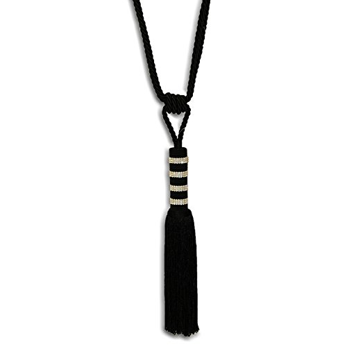 Riva Paoletti Bellini TIE Back Black, Polyester, Schwarz, One Size Riva Paoletti Bellini TIE Back Black, Polyester, Schwarz, One Size von Paoletti