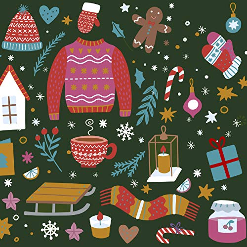 20 Lunch Servietten Weihnachten Geschenke 33cm 20 Lunch Servietten Weihnachten Geschenke 33cm von Paper+Design