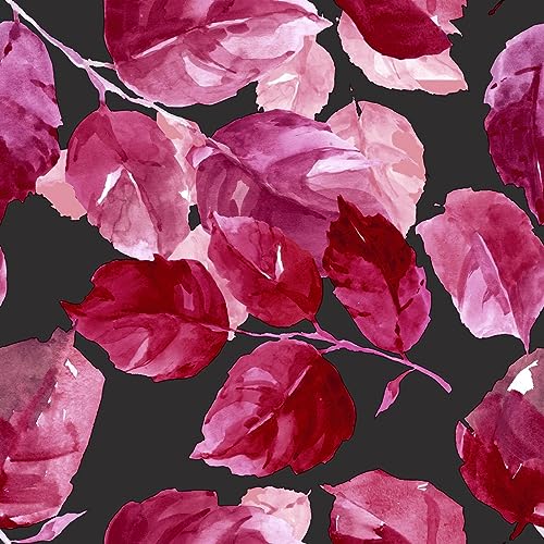 20 kleine Cocktail-Servietten Herbst Maroon Leaves als Tischdeko. Papierservietten mit Motiv. Auch für Decoupage und Serviettentechnik 24x24cm von Paper+Design
