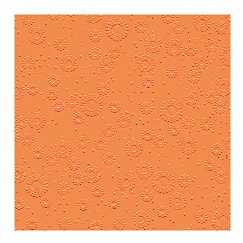 Cocktailservietten - Moments Uni orange von Paper + Design
