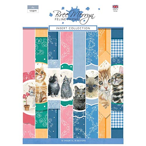 Paper Boutique BM1029 Bree Merryn - Feline Friends - Insert Collection, verschieden, A4 von Paper Boutique