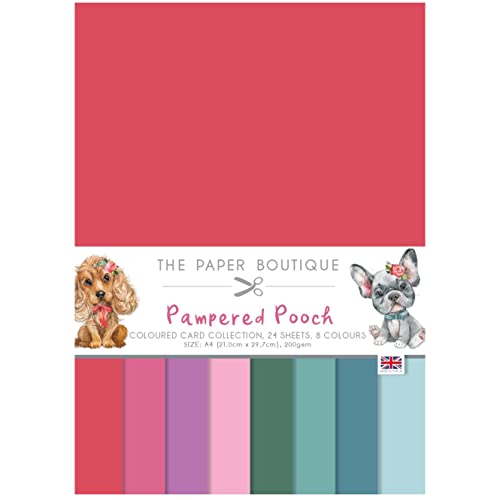 The Paper Boutique – Pampered Pooch – Farbkartenkollektion von Paper Boutique