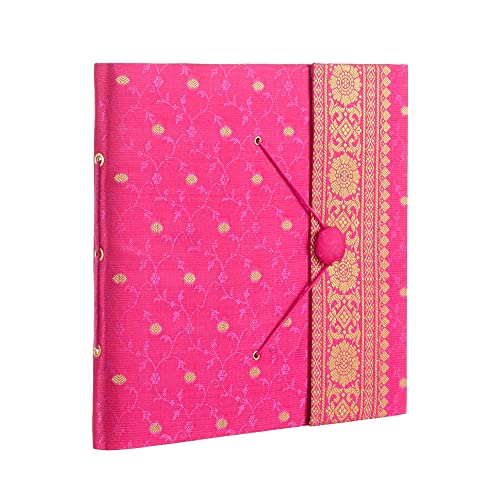 Paper High Fair Trade Fotoalbum Sari 240 x 260 mm groß - Cerise Paper High Fair Trade Fotoalbum Sari 240 x 260 mm groß - Cerise von Paper High