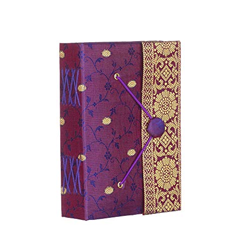 Sari-Notizbuch, 110 x 155 mm, violett Sari-Notizbuch, 110 x 155 mm, violett von Paper High