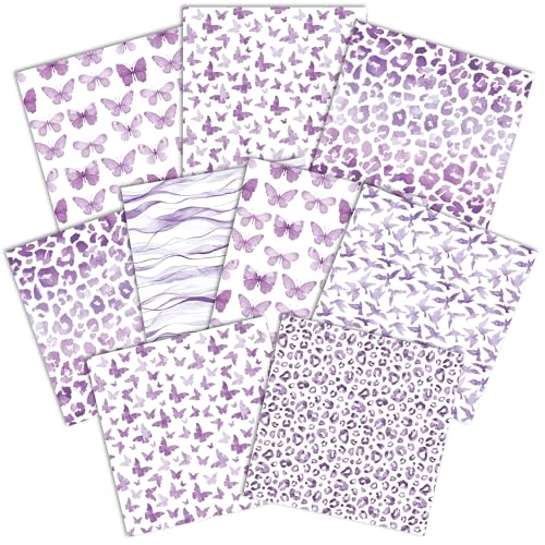 Paper House Productions Dekoratives doppelseitiges Papier, 30,5 x 30,5 cm, 9 Blatt, für Scrapbooking und Basteln, Lavendel-Palette Paper House Productions Dekoratives doppelseitiges Papier, 30,5 x 30,5 cm, 9 Blatt, für Scrapbooking und Basteln, Lavendel-Palette von Paper House Productions