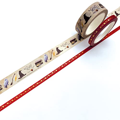 Paper House Productions Washi-Klebeband, Harry Potter-Icons, Einheitsgröße Paper House Productions Washi-Klebeband, Harry Potter-Icons, Einheitsgröße von Paper House Productions