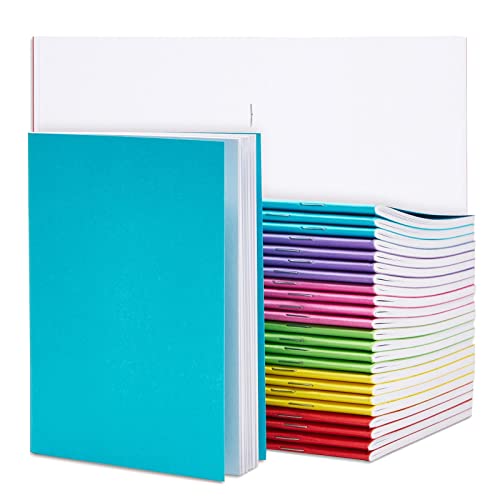 Paper Junkie Notizbuch Unliniert, Tagebuch, Skizzenheft, Kladde (10,8 x 14 cm, 6 Farben, 24 Stück) von Paper Junkie
