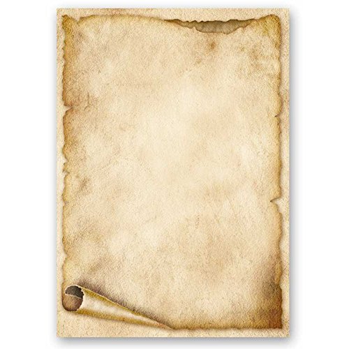 Motivpapier, Briefpapier ALTE PAPIERROLLE 20 Blatt DIN A4 90g/m² Motivpapier, Briefpapier ALTE PAPIERROLLE 20 Blatt DIN A4 90g/m² von Paper-Media