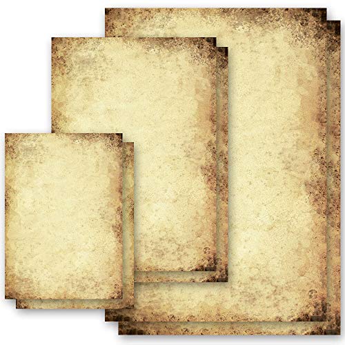 Motivpapier ALTES PAPIER Antik & History Urkunde - DIN A4 Format 100 Blatt - Paper-Media von Paper-Media