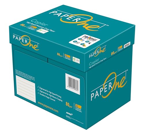 Paper One Copier, weiß, 80 g, A3, PEFC, Karton mit 5 x 500 Blatt von Paper One