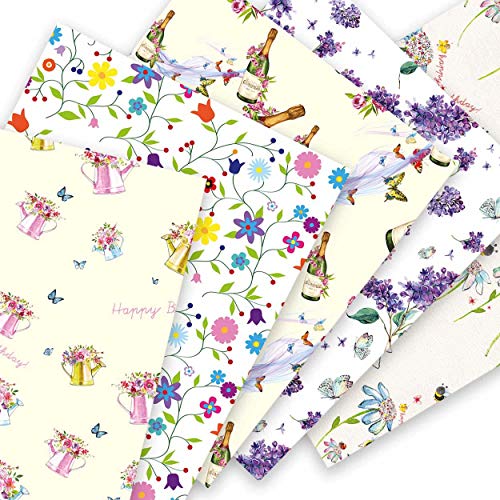 Geschenkpapier für jeden Tag, 500 x 700 mm, 2 Bögen mit je 5 Designs, Bienen und Blasen, 10 Stück Geschenkpapier für jeden Tag, 500 x 700 mm, 2 Bögen mit je 5 Designs, Bienen und Blasen, 10 Stück von Paper Themes