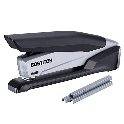 Bostitch Schreibtischheftgerät „InPower“ Vollstreifen-Heftgerät Plastic-Full Strip schwarz/grau von PaperPro