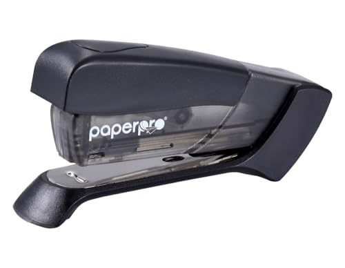 PaperPro Kompaktes klassisches Schreibtischhefter, 15 Blatt Kapazität, kein Aufwand, ein Finger, 80% einfacheres Heften, Schwarz PaperPro Kompaktes klassisches Schreibtischhefter, 15 Blatt Kapazität, kein Aufwand, ein Finger, 80% einfacheres Heften, Schwarz von PaperPro