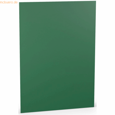 10 x Paperado Briefpapier A4 100g/qm VE=10 Blatt Tannengrün von Paperado