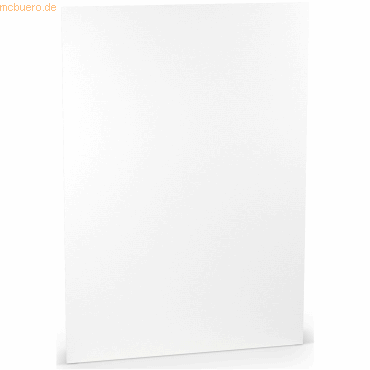 10 x Paperado Briefpapier A4 160g/qm VE=10 Blatt Weiß von Paperado