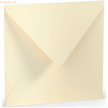 10 x Paperado Briefumschläge 16,4x16,4cm Nassklebung VE=5 Stück Candle von Paperado
