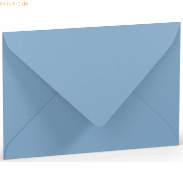 10 x Paperado Briefumschläge C6 100g/qm dunkelblau VE=5 Stück von Paperado