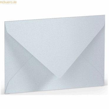 10 x Paperado Briefumschläge C7 Nassklebung VE=5 Stück marble white von Paperado