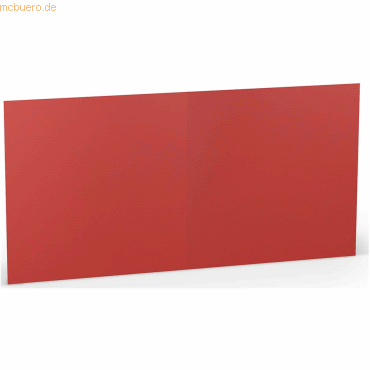 10 x Paperado Doppelkarte 15,7x15,7cm VE=5 Stück Tomate von Paperado
