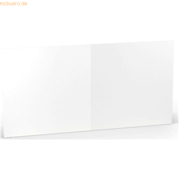 10 x Paperado Doppelkarte 15,7x15,7cm VE=5 Stück Weiß 10 x Paperado Doppelkarte 15,7x15,7cm VE=5 Stück Weiß von Paperado