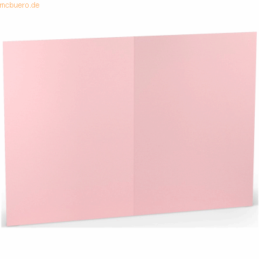 10 x Paperado Doppelkarte A5 hoch VE=5 Stück Flamingo von Paperado