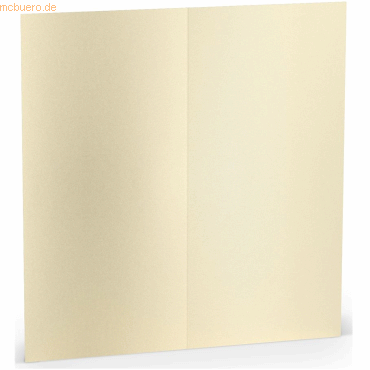 10 x Paperado Doppelkarte DL hoch VE=5 Stück candle light von Paperado