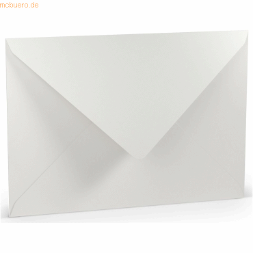25 x Paperado Briefumschlag C4 Nassklebung Eisgrau von Paperado