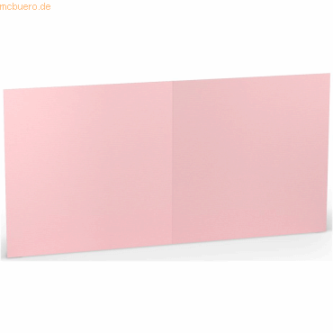 25 x Paperado Doppelkarte 15,7x15,7cm Flamingo von Paperado