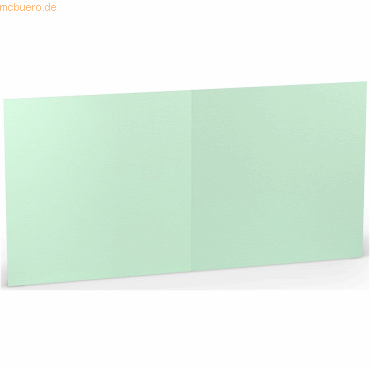 25 x Paperado Doppelkarte 15,7x15,7cm Mint von Paperado