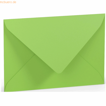 50 x Paperado Briefumschlag C6 Nassklebung Seidenfutter Apple von Paperado