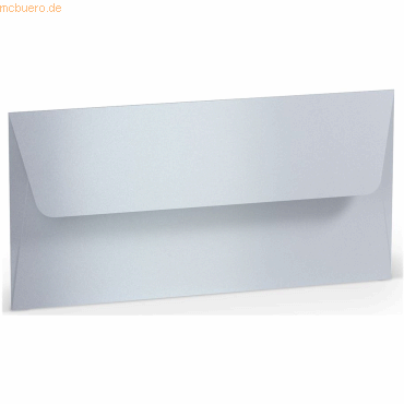 50 x Paperado Briefumschlag DL Nassklebung Marble white von Paperado