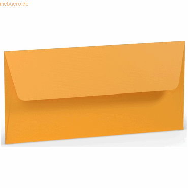 50 x Paperado Briefumschlag DL Nassklebung Seidenfutter Ocker 50 x Paperado Briefumschlag DL Nassklebung Seidenfutter Ocker von Paperado