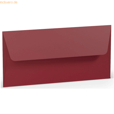 50 x Paperado Briefumschlag DL Nassklebung Seidenfutter Rosso 50 x Paperado Briefumschlag DL Nassklebung Seidenfutter Rosso von Paperado