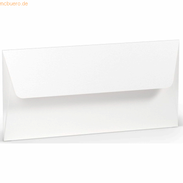 50 x Paperado Briefumschlag DL Nassklebung Seidenfutter Weiß 50 x Paperado Briefumschlag DL Nassklebung Seidenfutter Weiß von Paperado