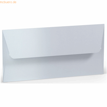 50 x Paperado Briefumschlag Haftklebung DL marble white von Paperado