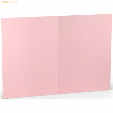 50 x Paperado Doppelkarte A5 hoch Flamingo von Paperado