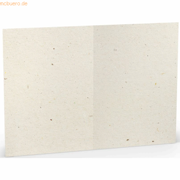 50 x Paperado Doppelkarte A5 hoch Terra Vanilla 50 x Paperado Doppelkarte A5 hoch Terra Vanilla von Paperado