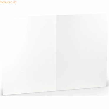 50 x Paperado Doppelkarte A5 hoch Weiß 50 x Paperado Doppelkarte A5 hoch Weiß von Paperado